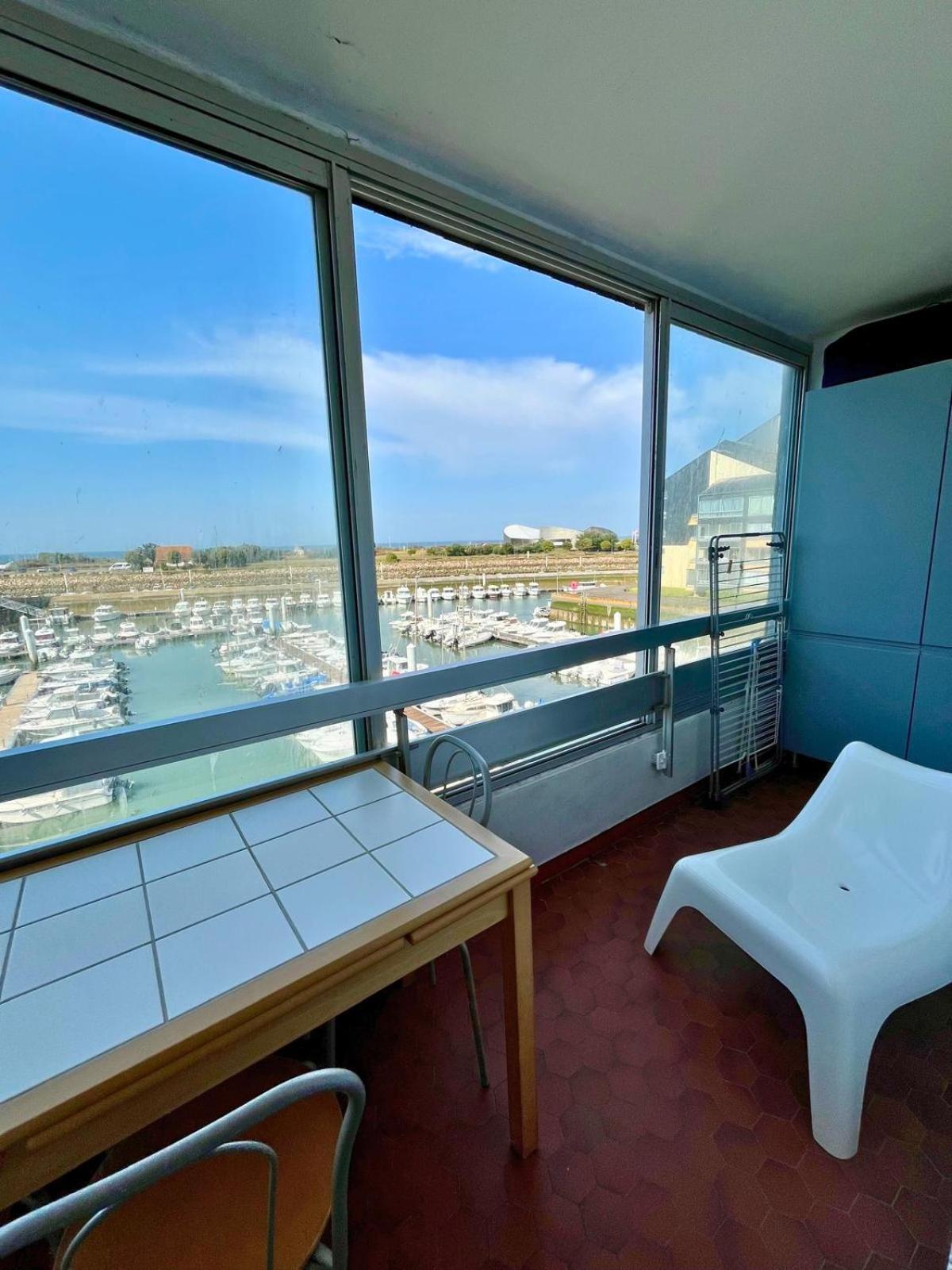 Appartement Vue Mer Et Marina, Loggia - Parking Courseulles-sur-Mer Dış mekan fotoğraf